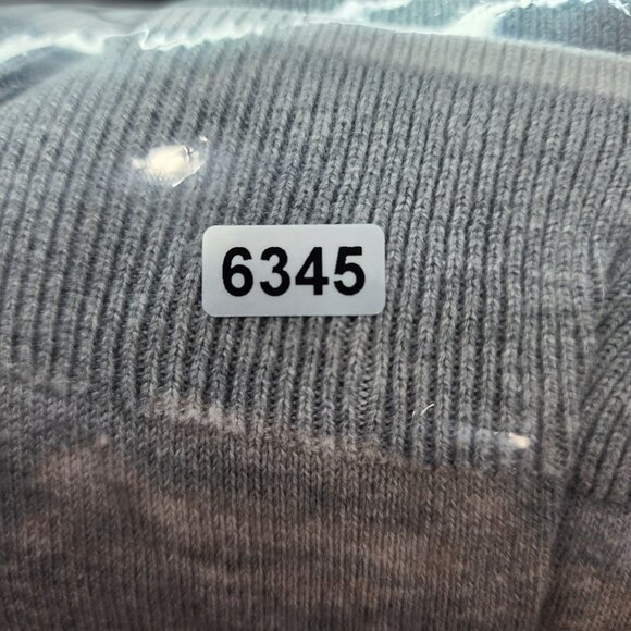 Girls Grey Ralph Lauren Pullover Sweater Cashmere Monogram Youth Size XL - Picture 10 of 10